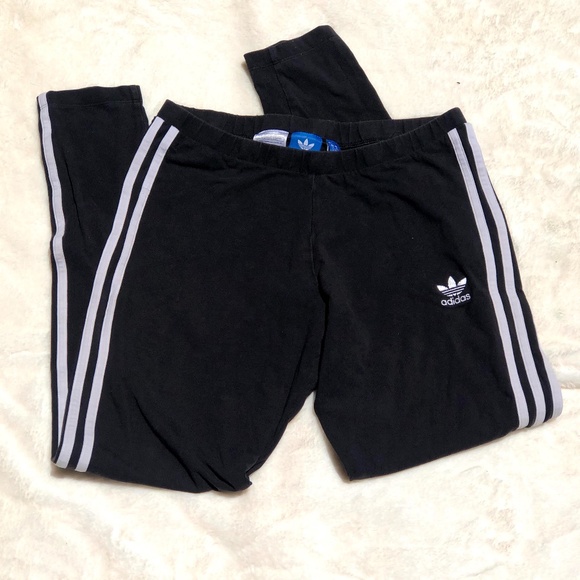 adidas Pants - ADIDAS STRIPED LEGGINGS